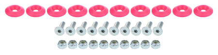 Countersunk Bolt Kit Pink 10pk