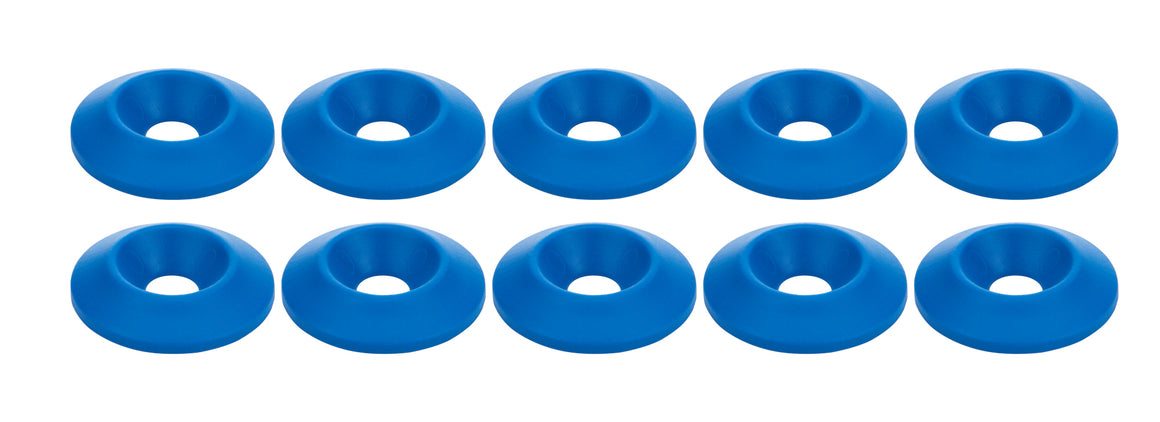 Countersunk Washer Blue 10pk