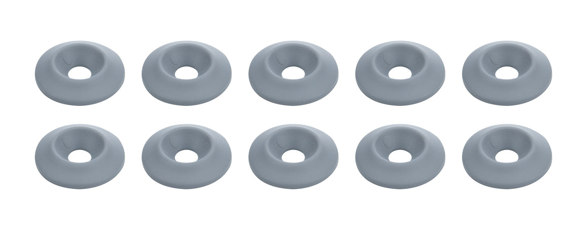 Countersunk Washer Silver 10pk