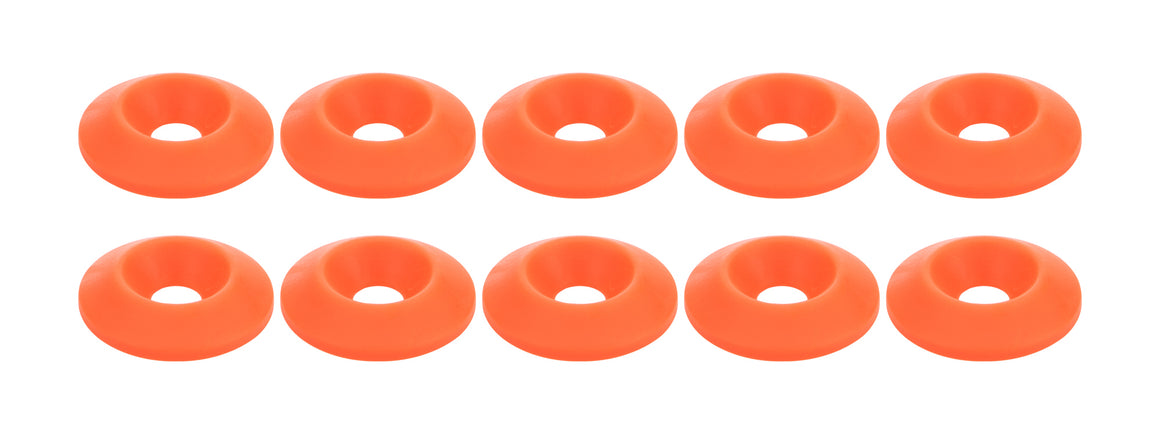 Countersunk Washer Fluorescent Orange 10pk