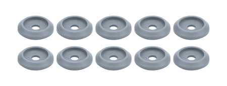 Body Bolt Washer Plastic Silver 10pk