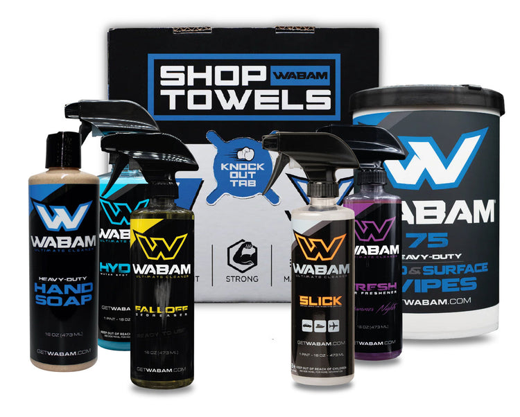Group photo of Wabam products available at Vast Racing Products