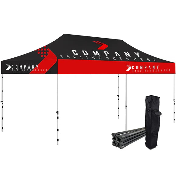 10 x 20 Premium Custom Pit Canopy