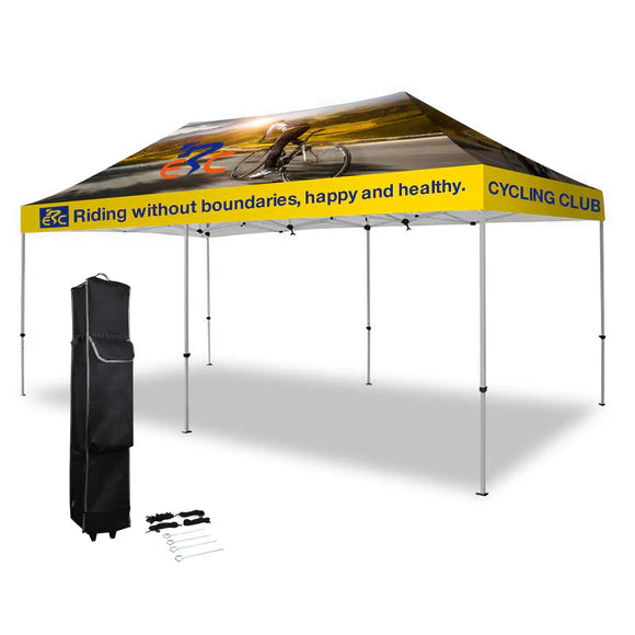 10 x 20 Premium Custom Pit Canopy