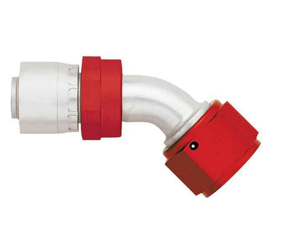 #4 45 Deg Crimp Fitting 