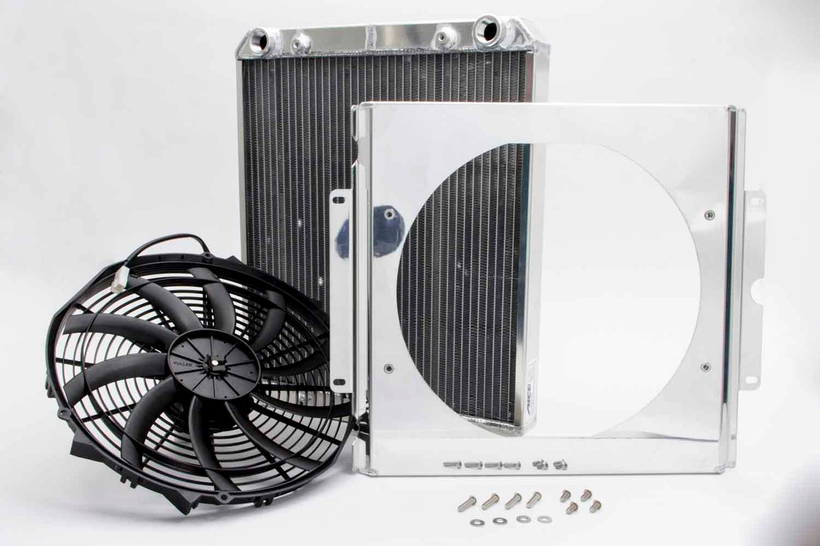 Coool Racing Fn AFCO Racing - Dragster Radiator w/ Fan and Shroud – Vast Racing Products