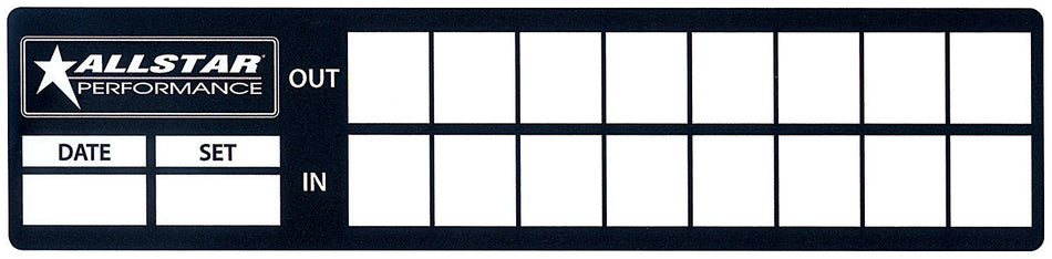Tire Log Decals 8pk 
