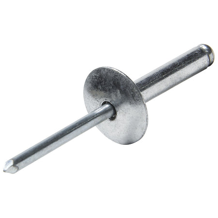 Lg Hd Rivet Silver 200pk 