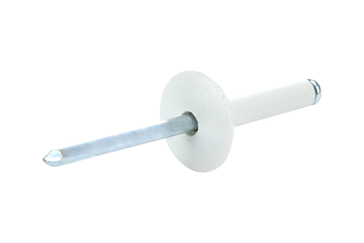 Lg Hd Rivet White 200pk 