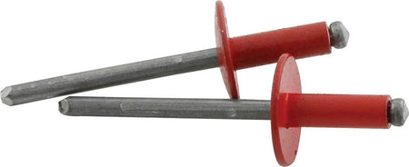 Lg Hd Rivet 250Pk Red 