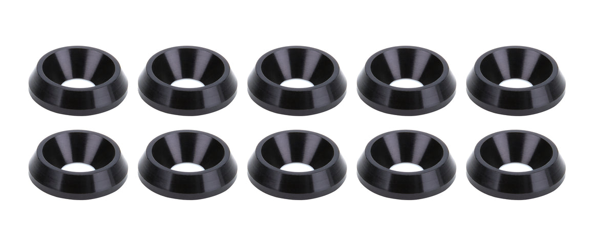 Countersunk Washer Blk 1/4in x 3/4in 10pk