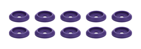 Body Bolt Washer Plastic Purple 10pk