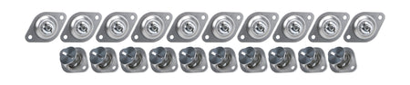 Flush Hd S/E Fasteners 5/16 .450in 10pk Steel