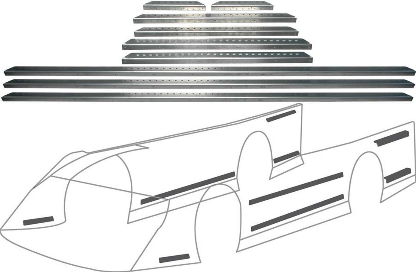 LM Alum Body Brace Kit 