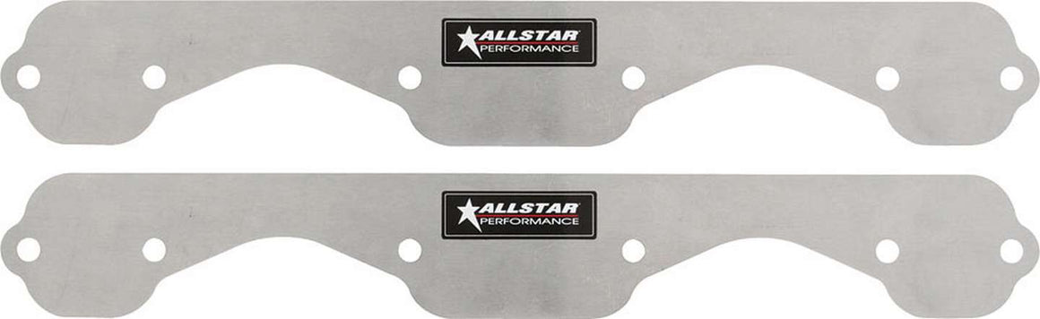Exhaust Block Off Plates SBC Standard Aluminum