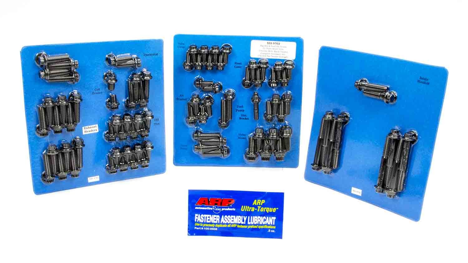 Auto Racing Products - Ford FE Complete Engine Fastener Kit 12pt ...