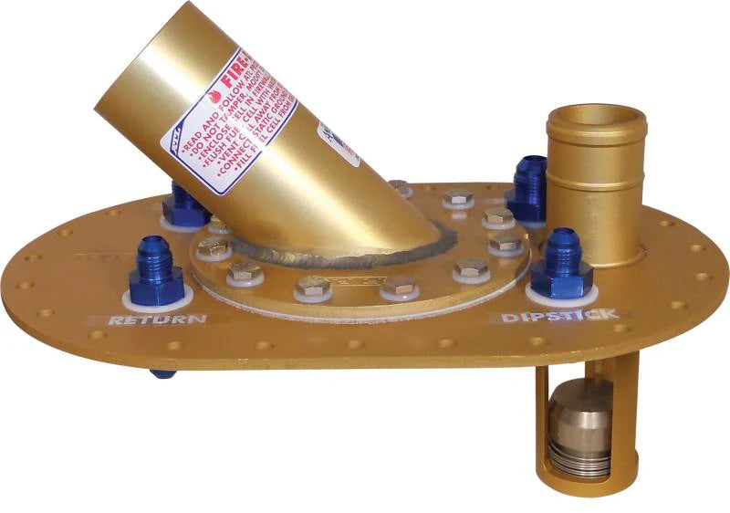 2-1/4 O.D. Fill w/ Paddl e Valve & TF 193A Plate – Vast Racing Products