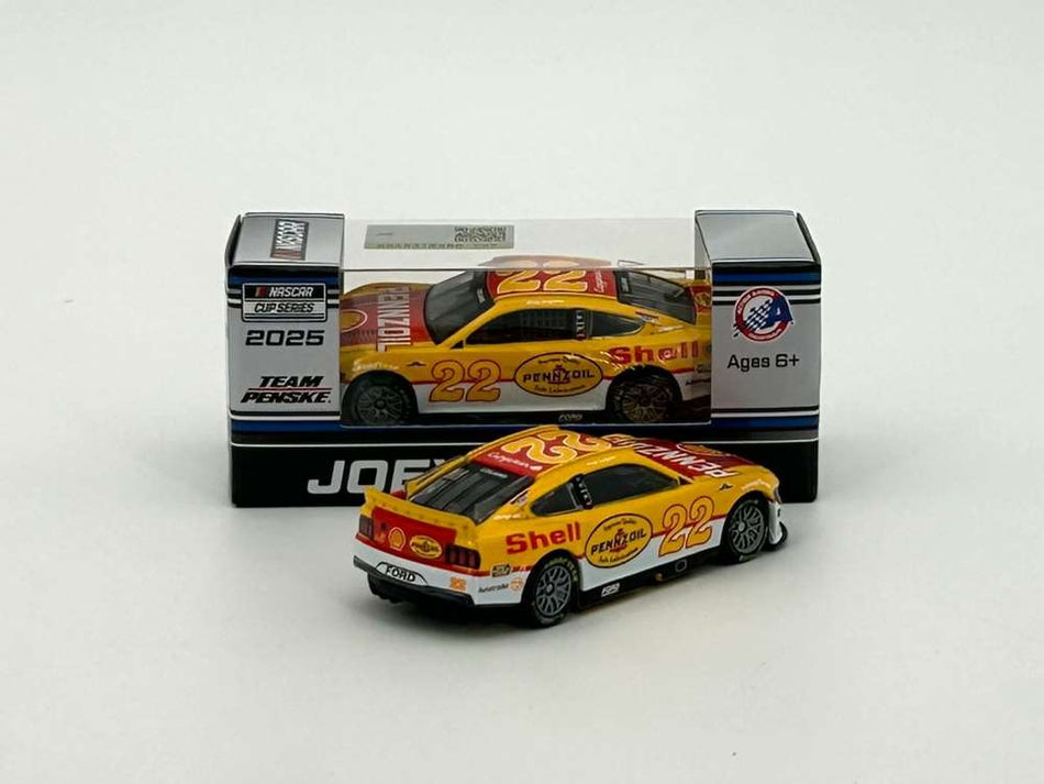 Joey Logano 2025 Shell-Pennzoil Throwback 1:64 Nascar Diecast