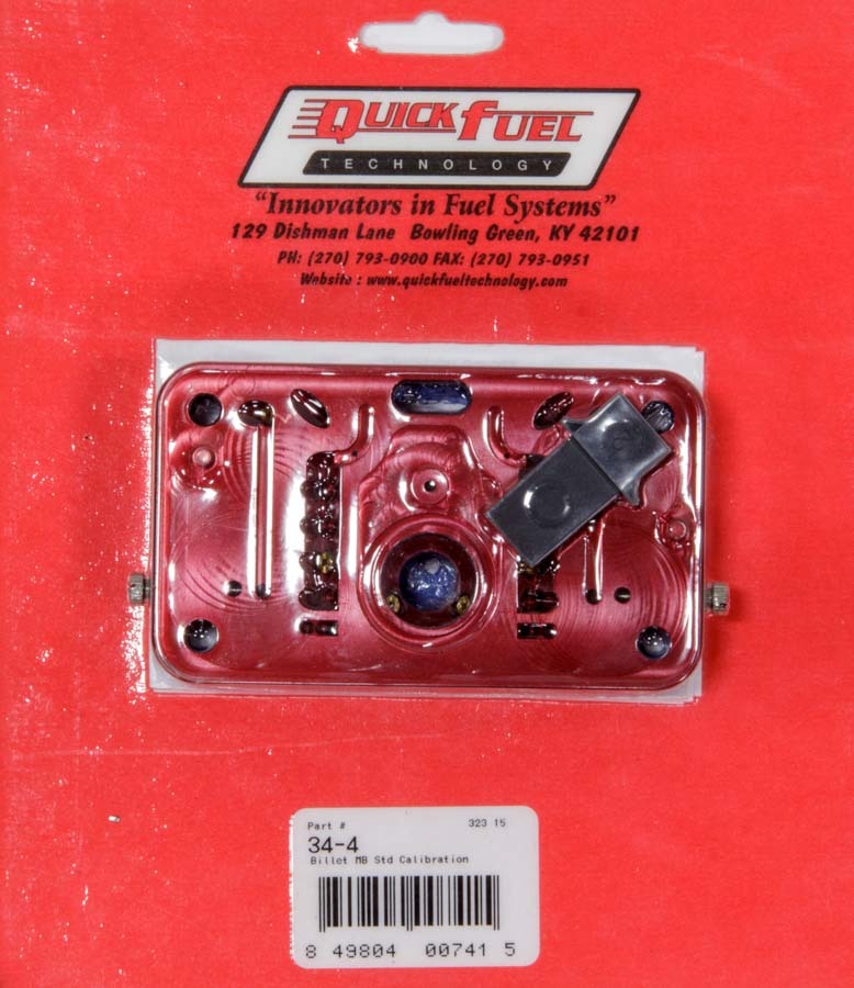Quick Fuel Technology - Billet Metering Block Standard Calibration ...