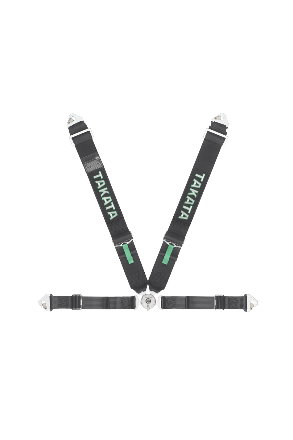 Takata 4-Point Camlock Harness Black