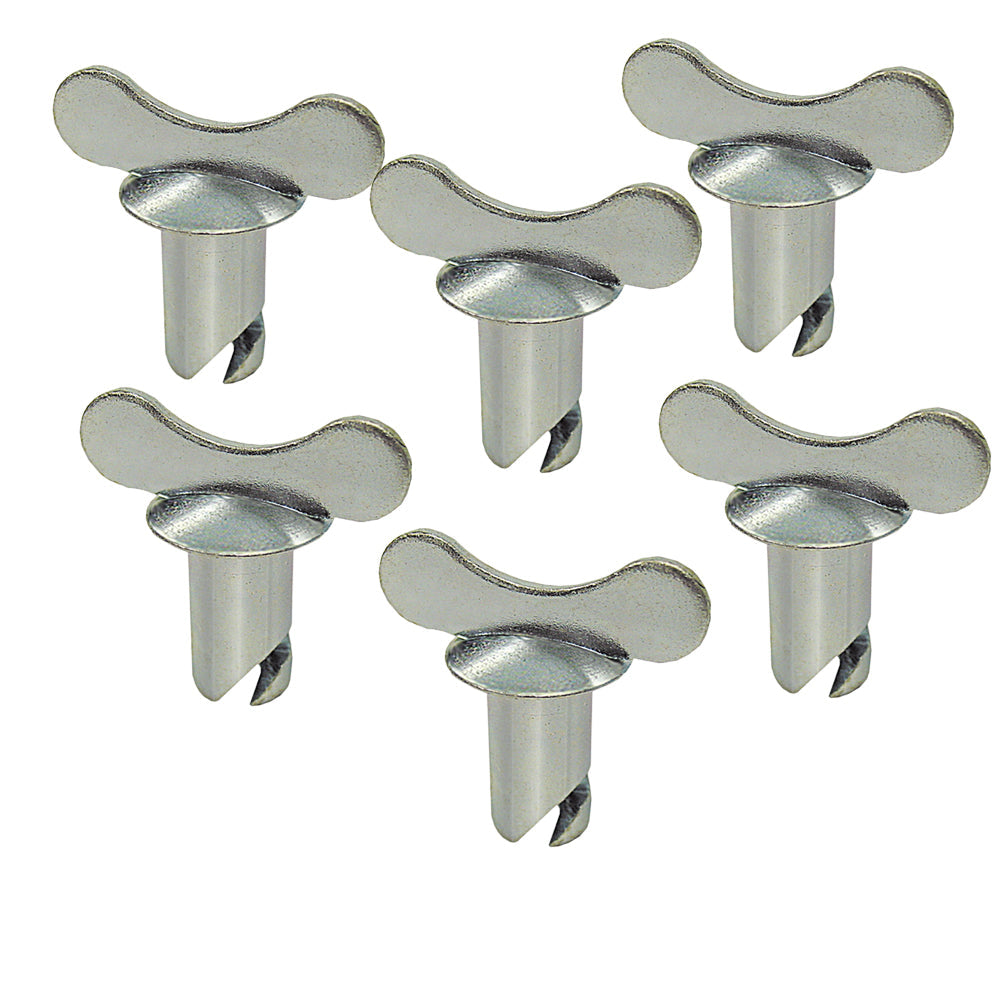 Winged Oval Head Quarter Turn Fasteners - 6 Pack – Vast Racing Products